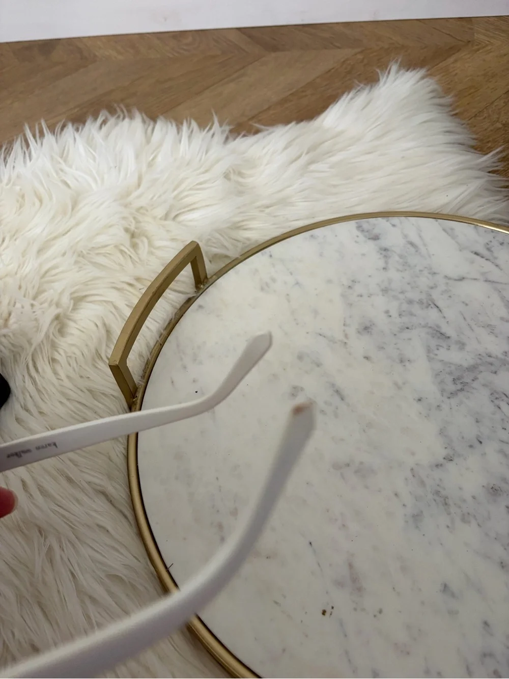 Karen Walker Pink Iris Sunglasses